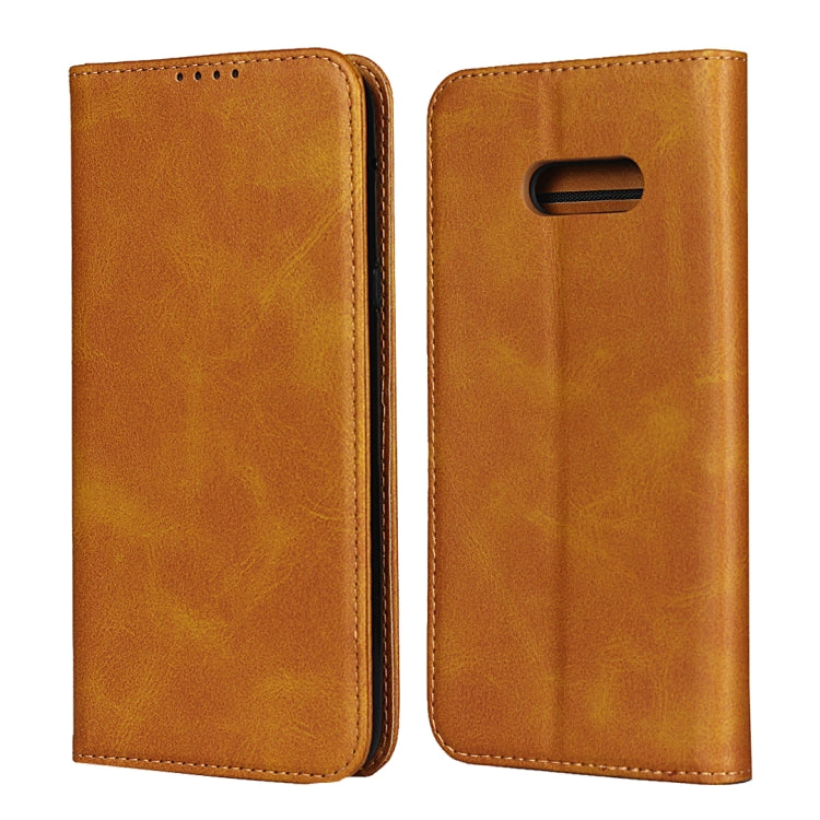 For LG V50S ThinQ 5G Calf Texture Magnetic Horizontal Flip Leather Case with Holder & Card Slots & Wallet