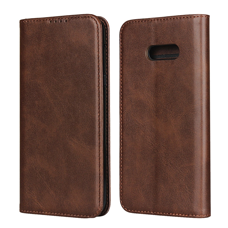 For LG V50S ThinQ 5G Calf Texture Magnetic Horizontal Flip Leather Case with Holder & Card Slots & Wallet