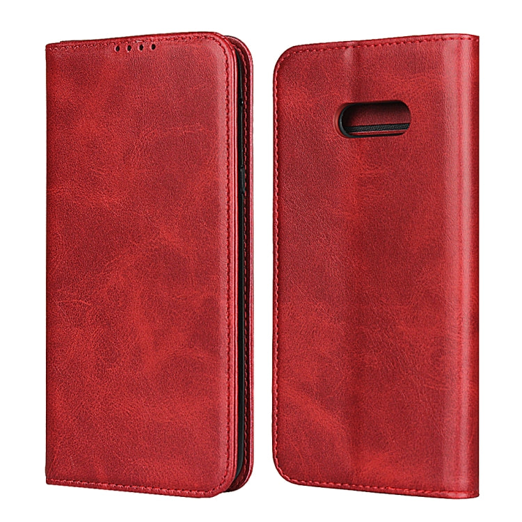 For LG V50S ThinQ 5G Calf Texture Magnetic Horizontal Flip Leather Case with Holder & Card Slots & Wallet