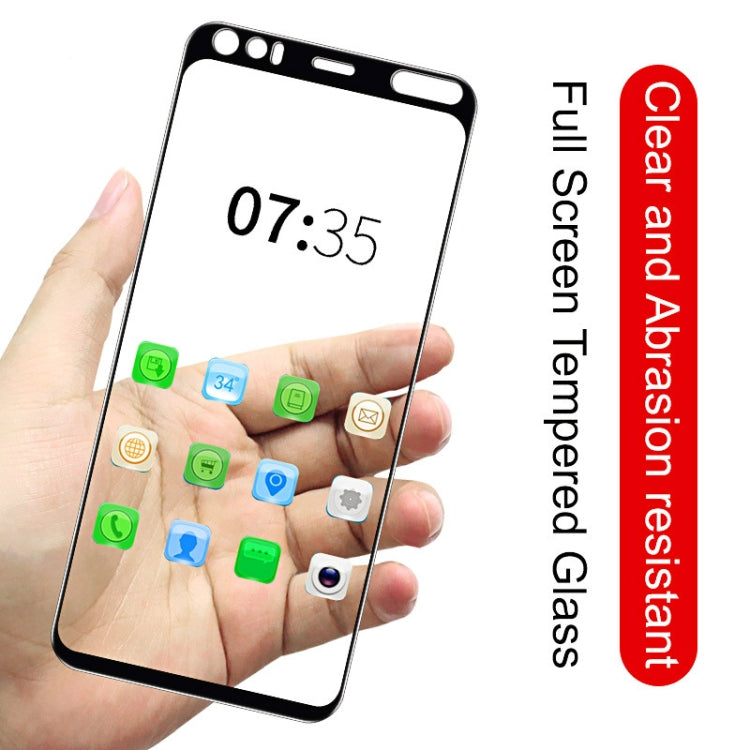For Google Pixel 4 IMAK Pro+ Version 9H Surface Hardness Full Screen Tempered Glass Film