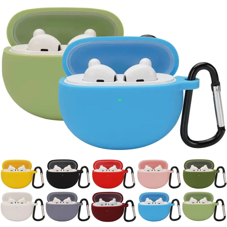 For OPPO Enco Air Anti-fall Wireless Earphone Silicone Protective Case with Hook