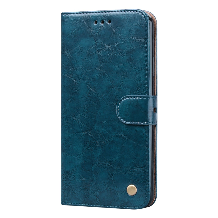 For iPhone 13 mini Business Style Oil Wax Texture Horizontal Flip Leather Case with Holder & Card Slots & Wallet