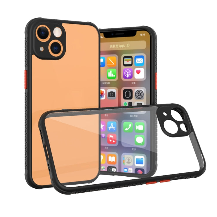 For iPhone 13 Michelin Tires Texture Acrylic + TPU Shockproof Protective Case