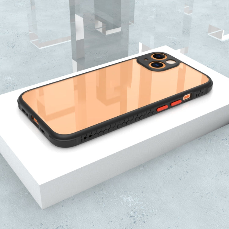 For iPhone 13 Michelin Tires Texture Acrylic + TPU Shockproof Protective Case
