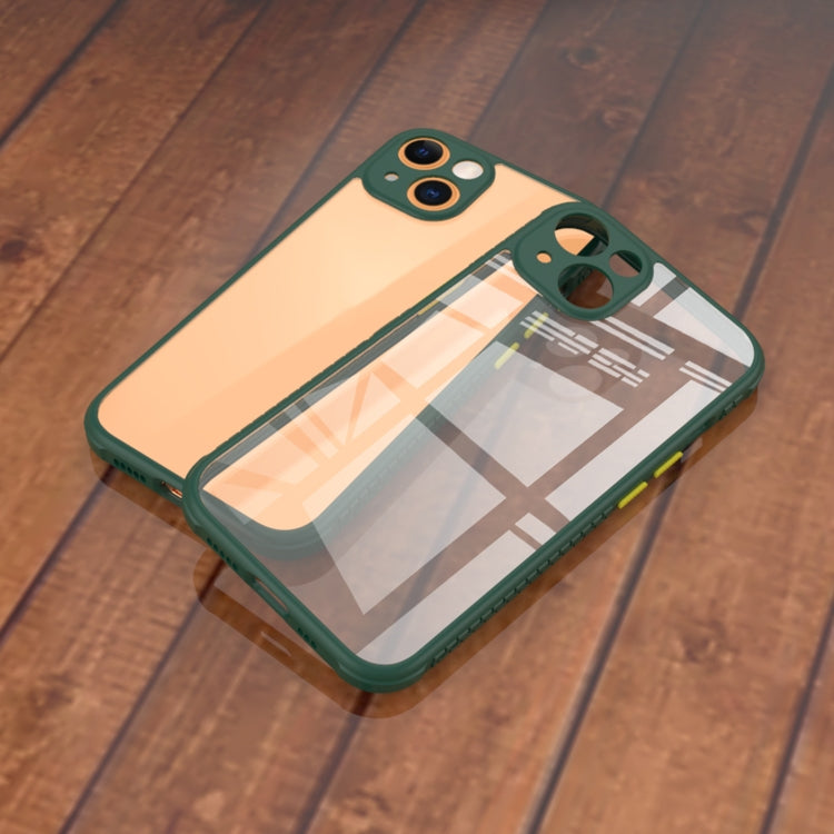 For iPhone 13 Michelin Tires Texture Acrylic + TPU Shockproof Protective Case