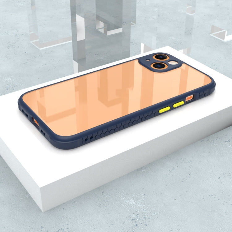 For iPhone 13 Michelin Tires Texture Acrylic + TPU Shockproof Protective Case