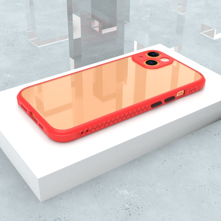 For iPhone 13 Michelin Tires Texture Acrylic + TPU Shockproof Protective Case