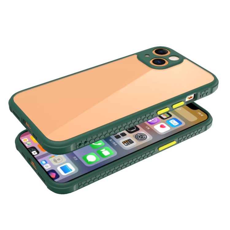 For iPhone 13 Michelin Tires Texture Acrylic + TPU Shockproof Protective Case