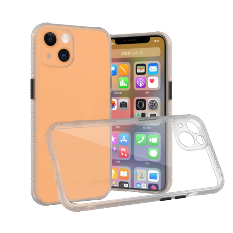 For iPhone 13 Michelin Tires Texture Acrylic + TPU Shockproof Protective Case