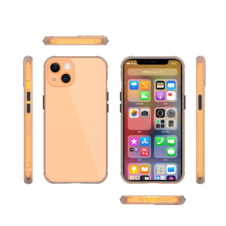 For iPhone 13 Michelin Tires Texture Acrylic + TPU Shockproof Protective Case