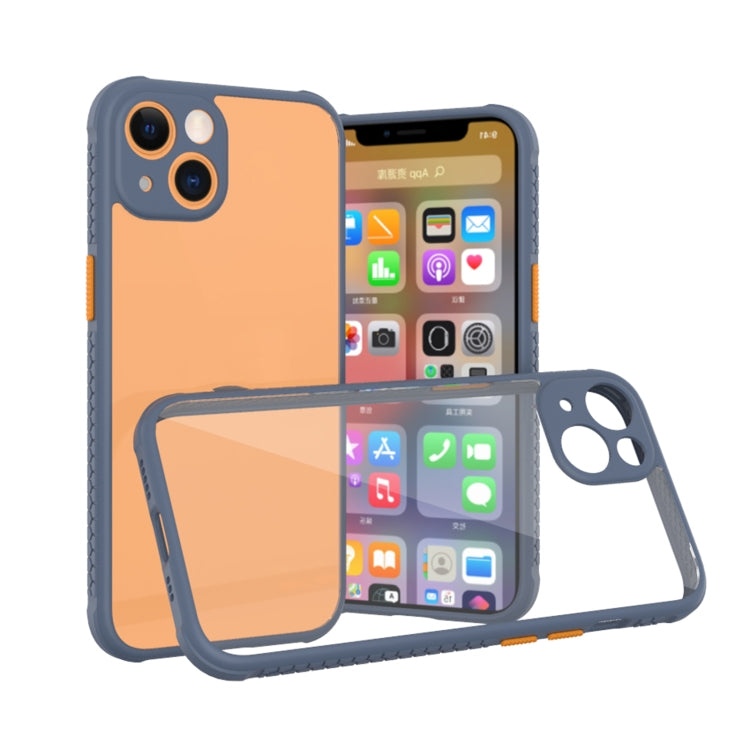 For iPhone 13 Michelin Tires Texture Acrylic + TPU Shockproof Protective Case