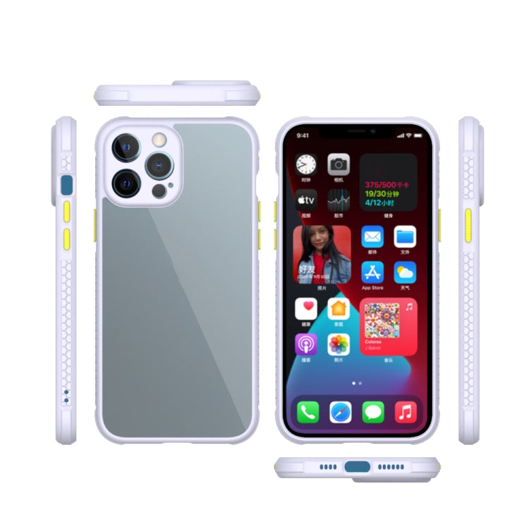 For iPhone 13 Pro Michelin Tires Texture Acrylic + TPU Shockproof Protective Case