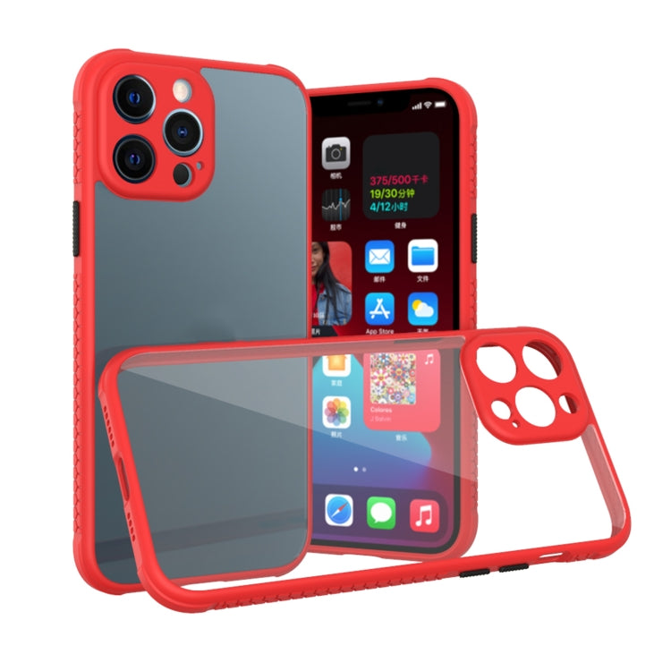 For iPhone 13 Pro Michelin Tires Texture Acrylic + TPU Shockproof Protective Case