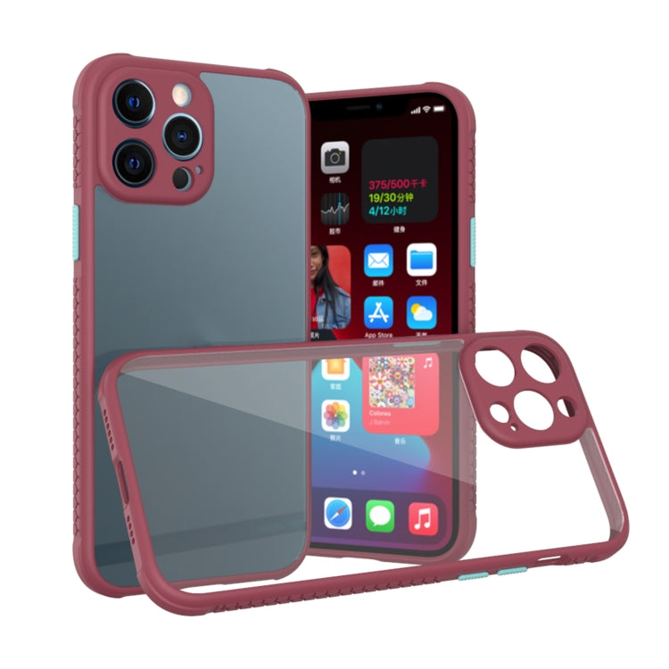 For iPhone 13 Pro Max Michelin Tires Texture Acrylic + TPU Shockproof Protective Case