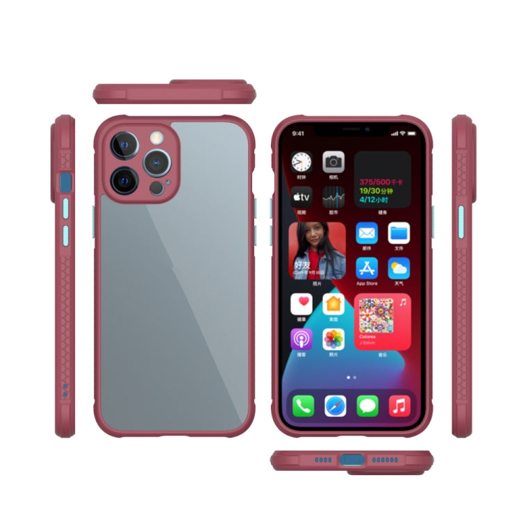 For iPhone 13 Pro Max Michelin Tires Texture Acrylic + TPU Shockproof Protective Case