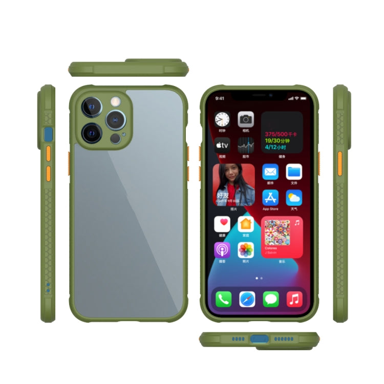 For iPhone 13 Pro Max Michelin Tires Texture Acrylic + TPU Shockproof Protective Case
