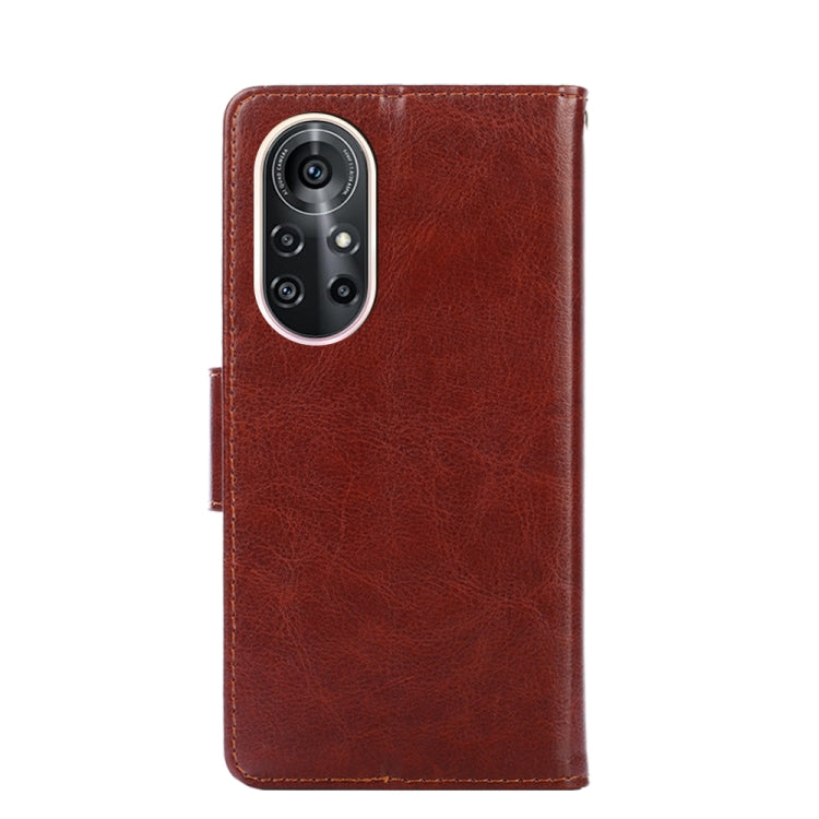 For Huawei nova 8 Pro 5G Crystal Texture Horizontal Flip Leather Case with Holder & Card Slots & Wallet