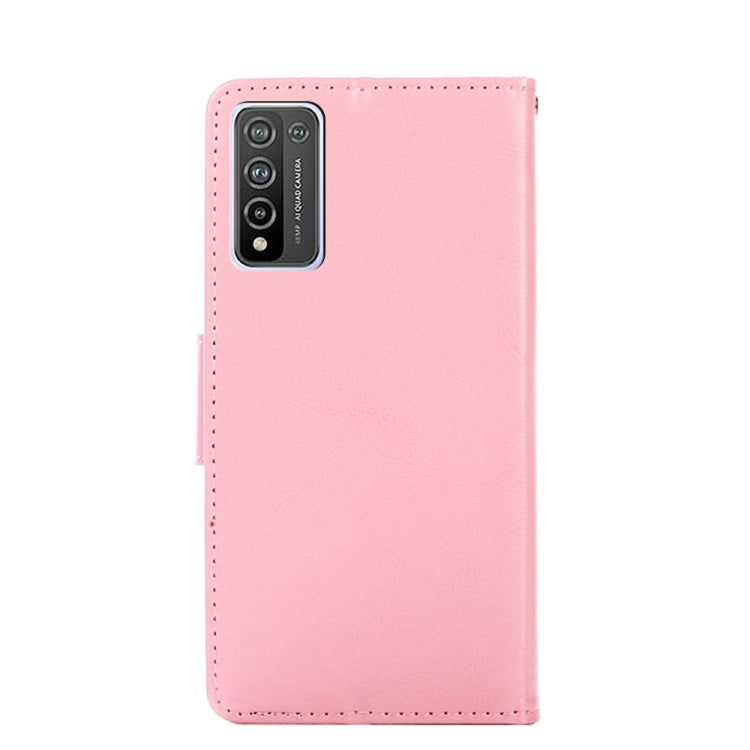For Honor 10X Lite Crystal Texture Horizontal Flip Leather Case with Holder & Card Slots & Wallet