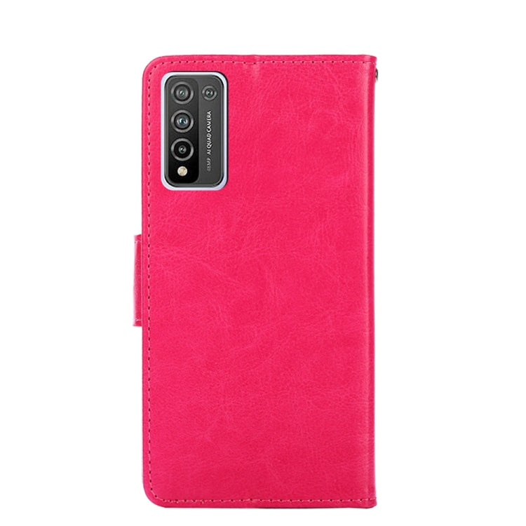 For Honor 10X Lite Crystal Texture Horizontal Flip Leather Case with Holder & Card Slots & Wallet
