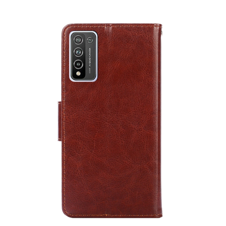 For Honor 10X Lite Crystal Texture Horizontal Flip Leather Case with Holder & Card Slots & Wallet