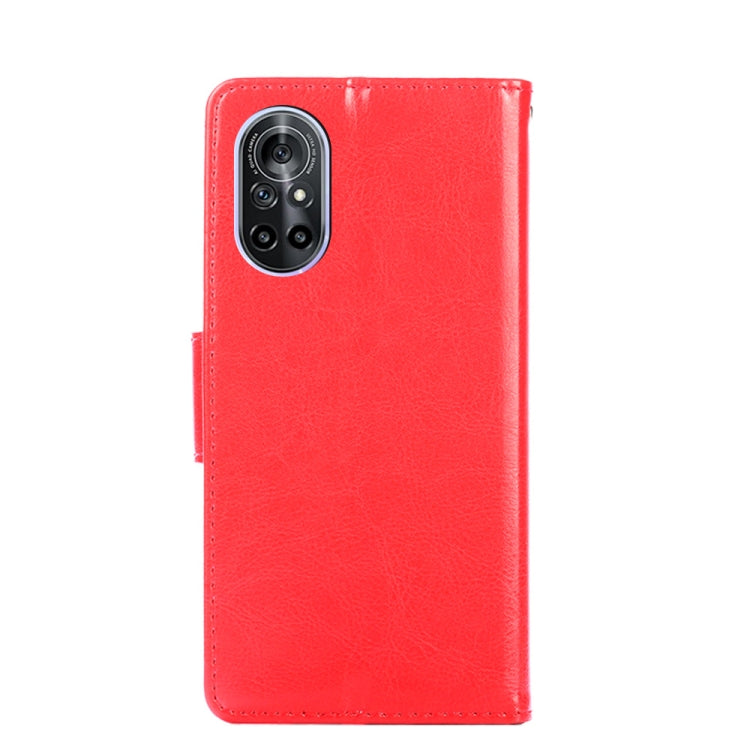 For Huawei nova 8 Crystal Texture Horizontal Flip Leather Case with Holder & Card Slots & Wallet