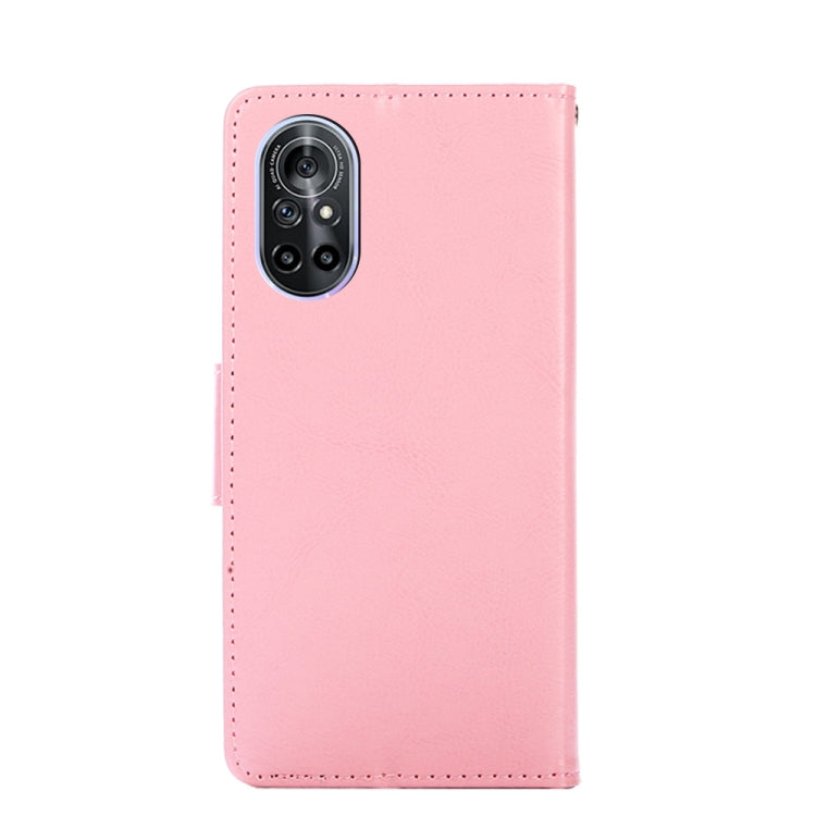 For Huawei nova 8 Crystal Texture Horizontal Flip Leather Case with Holder & Card Slots & Wallet
