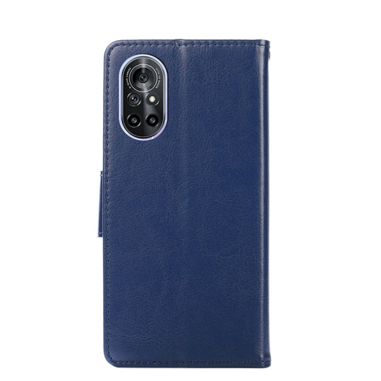 For Huawei nova 8 Crystal Texture Horizontal Flip Leather Case with Holder & Card Slots & Wallet