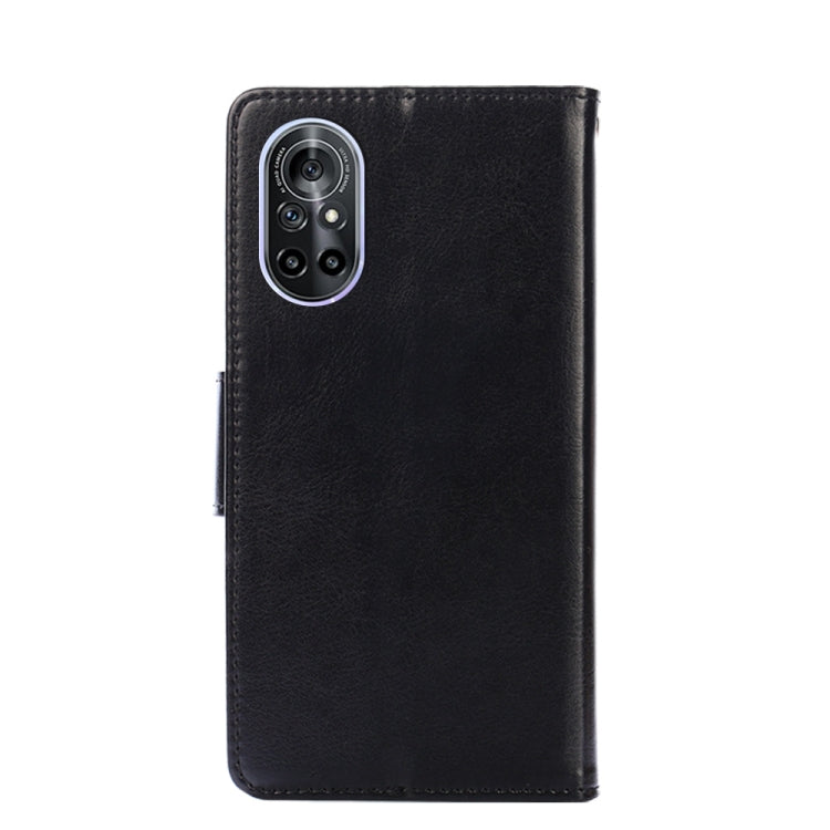 For Huawei nova 8 Crystal Texture Horizontal Flip Leather Case with Holder & Card Slots & Wallet