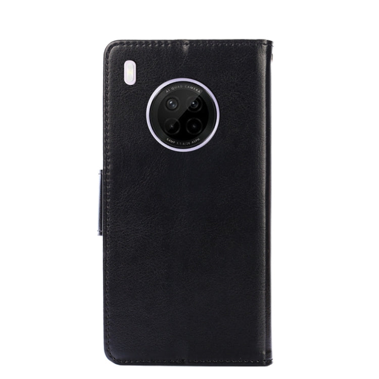 For Huawei Y9a Crystal Texture Horizontal Flip Leather Case with Holder & Card Slots & Wallet