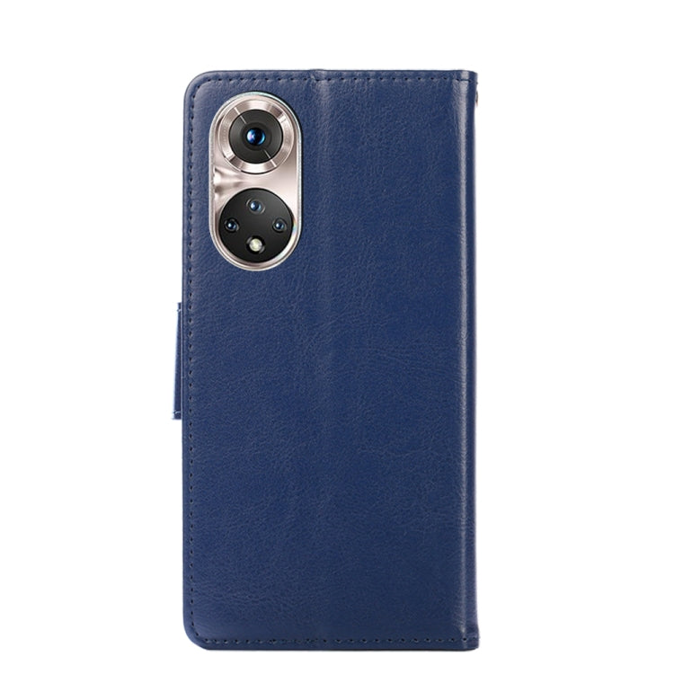 For Honor 50 Pro Crystal Texture Horizontal Flip Leather Case with Holder & Card Slots & Wallet