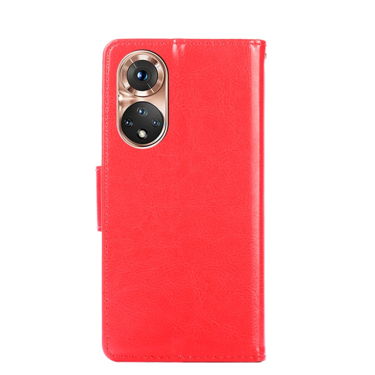 For Honor 50 Crystal Texture Horizontal Flip Leather Case with Holder & Card Slots & Wallet