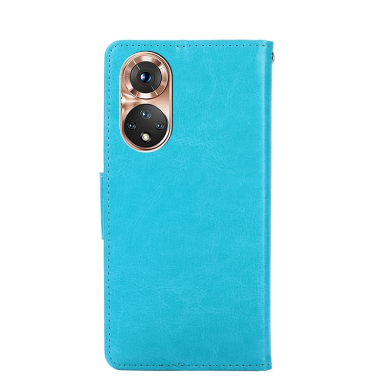 For Honor 50 Crystal Texture Horizontal Flip Leather Case with Holder & Card Slots & Wallet