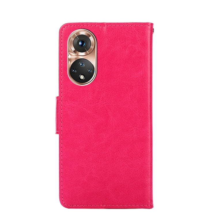 For Honor 50 Crystal Texture Horizontal Flip Leather Case with Holder & Card Slots & Wallet