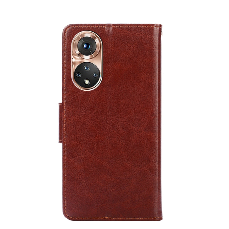 For Honor 50 Crystal Texture Horizontal Flip Leather Case with Holder & Card Slots & Wallet
