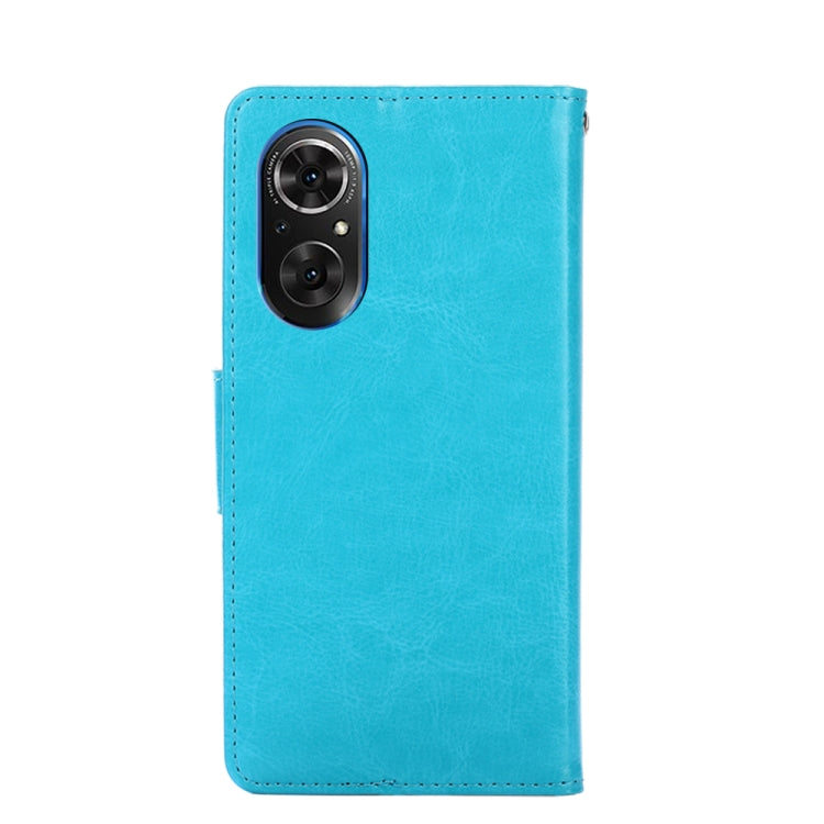 For Honor 50 SE Crystal Texture Horizontal Flip Leather Case with Holder & Card Slots & Wallet
