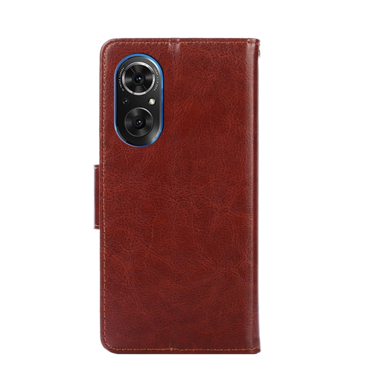 For Honor 50 SE Crystal Texture Horizontal Flip Leather Case with Holder & Card Slots & Wallet