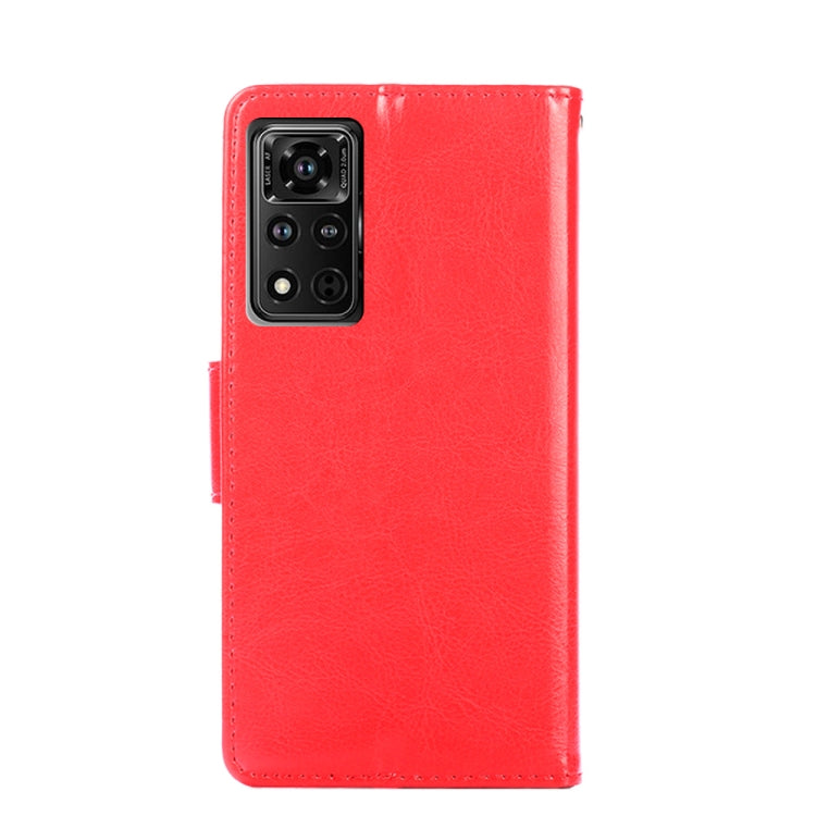 For Honor V40 5G Crystal Texture Horizontal Flip Leather Case with Holder & Card Slots & Wallet