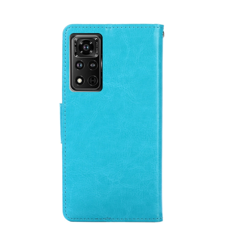 For Honor V40 5G Crystal Texture Horizontal Flip Leather Case with Holder & Card Slots & Wallet