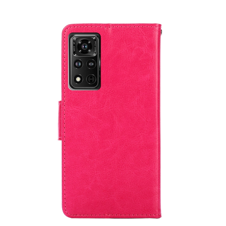 For Honor V40 5G Crystal Texture Horizontal Flip Leather Case with Holder & Card Slots & Wallet