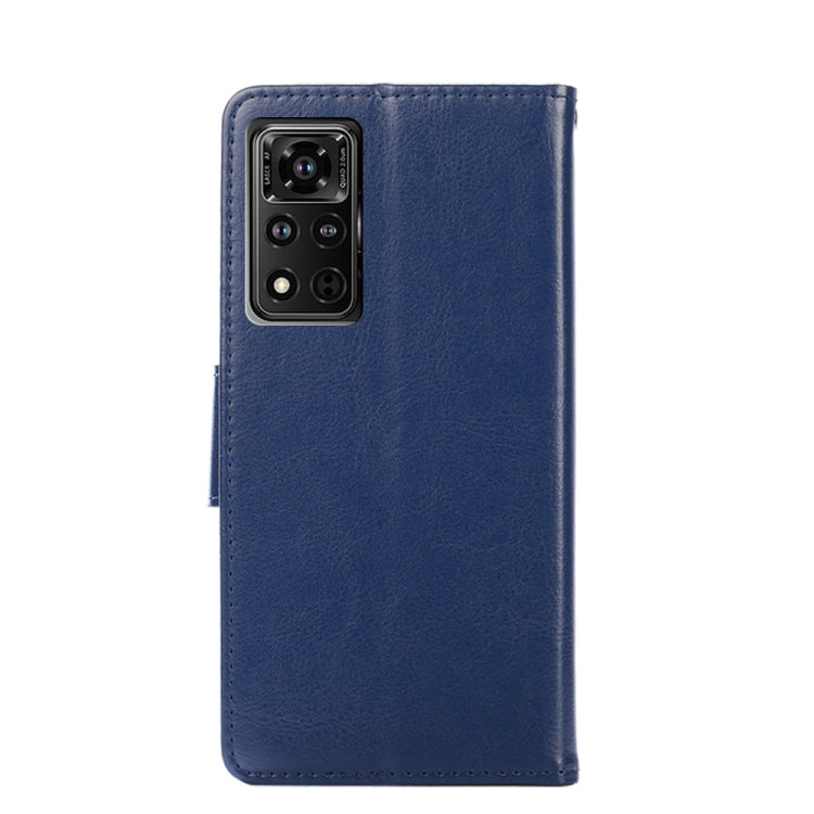 For Honor V40 5G Crystal Texture Horizontal Flip Leather Case with Holder & Card Slots & Wallet