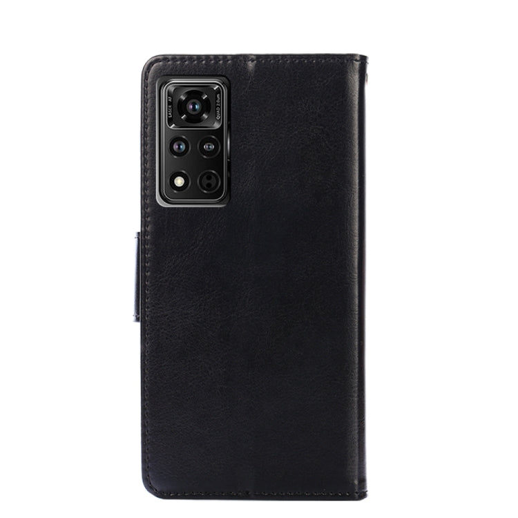 For Honor V40 5G Crystal Texture Horizontal Flip Leather Case with Holder & Card Slots & Wallet