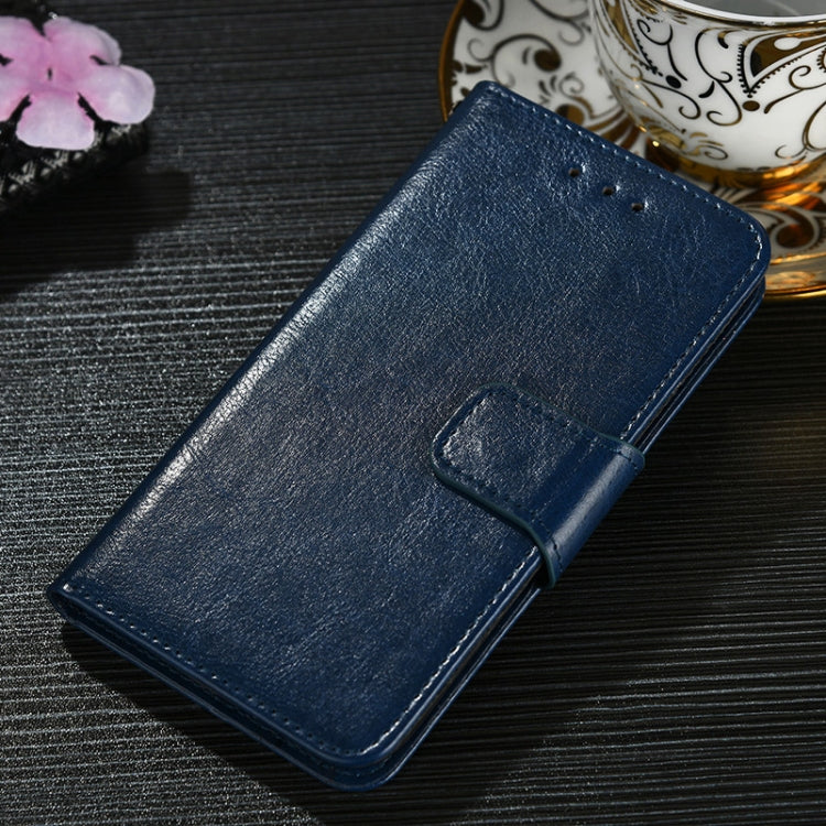 For OnePlus 9 Crystal Texture Horizontal Flip Leather Case with Holder & Card Slots & Wallet