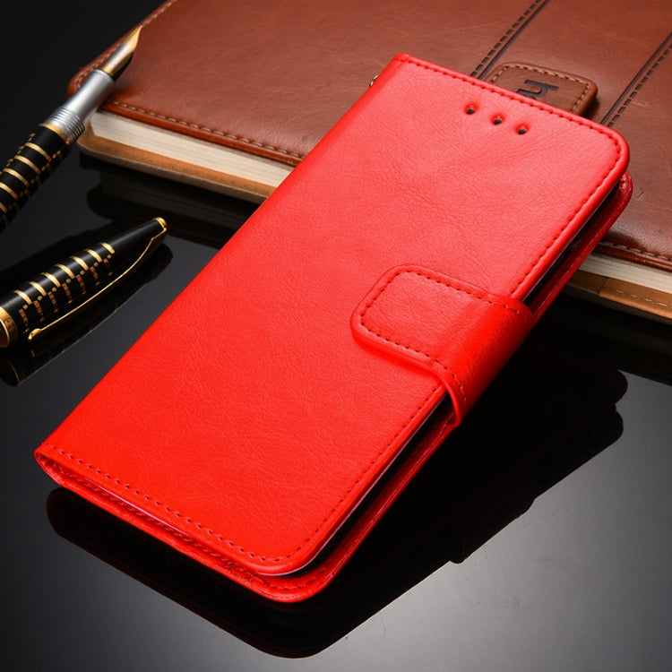 For Meizu 18 Pro Crystal Texture Horizontal Flip Leather Case with Holder & Card Slots & Wallet