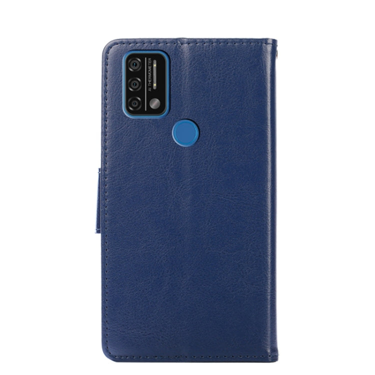 For UMIDIGI A9 Crystal Texture Horizontal Flip Leather Case with Holder & Card Slots & Wallet