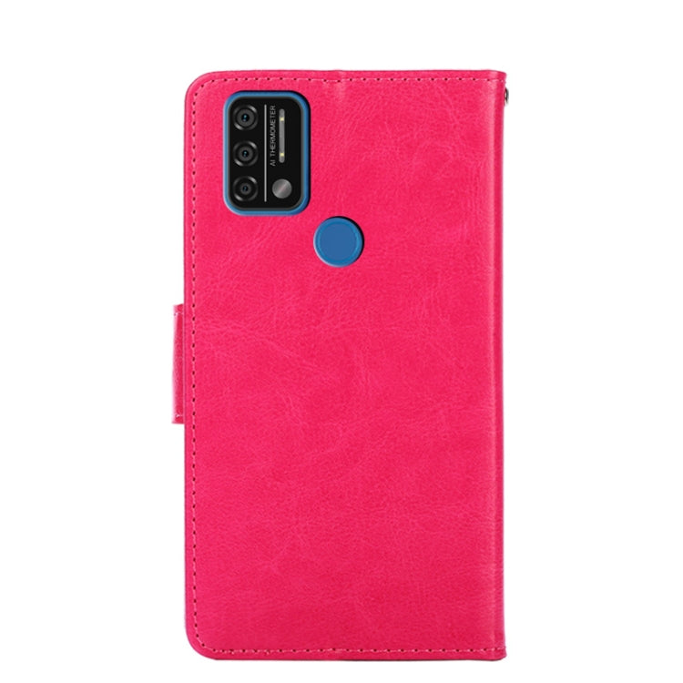 For UMIDIGI A9 Crystal Texture Horizontal Flip Leather Case with Holder & Card Slots & Wallet