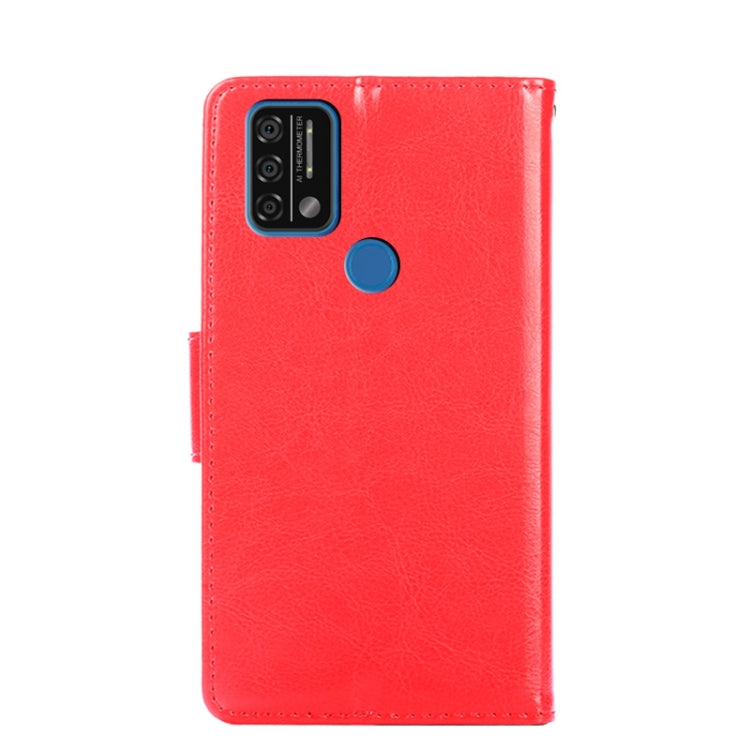 For UMIDIGI A9 Crystal Texture Horizontal Flip Leather Case with Holder & Card Slots & Wallet