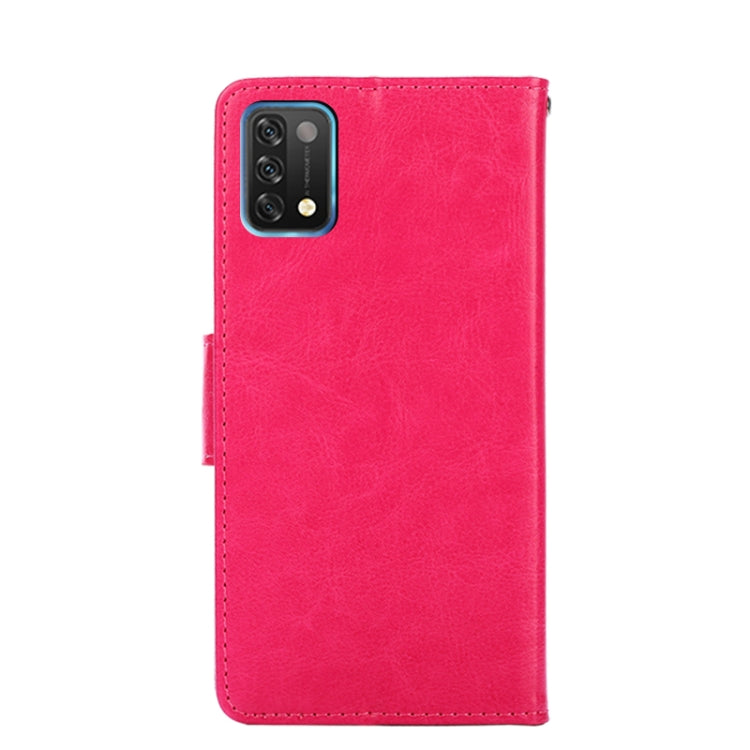 For UMIDIGI A11 Crystal Texture Horizontal Flip Leather Case with Holder & Card Slots & Wallet