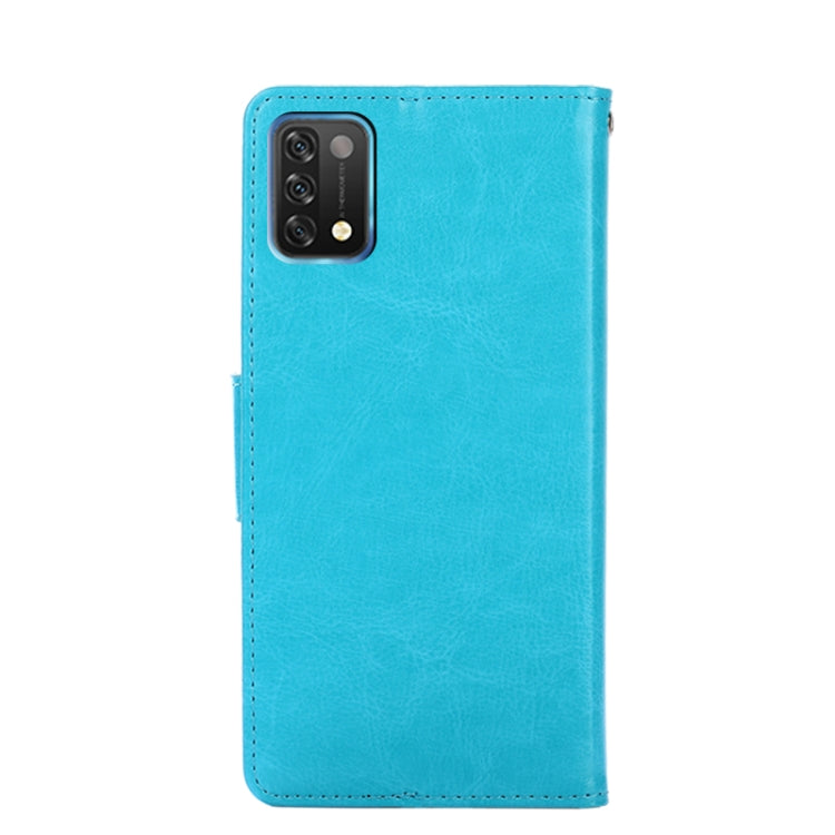 For UMIDIGI A11 Crystal Texture Horizontal Flip Leather Case with Holder & Card Slots & Wallet