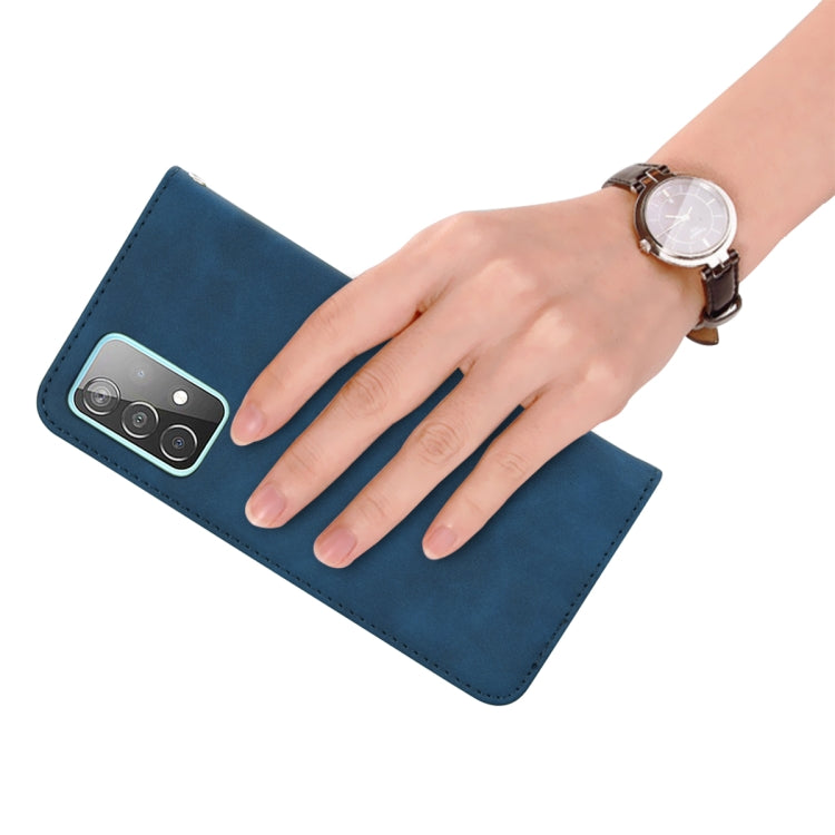 For Xiaomi Redmi 10 Frosted Business Magnetic Horizontal Flip PU Leather Case with Holder & Card Slot & Lanyard