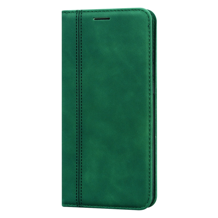 For Xiaomi Redmi 10 Frosted Business Magnetic Horizontal Flip PU Leather Case with Holder & Card Slot & Lanyard